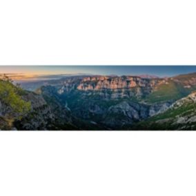 Tableau sur toile gorge du verdon 30x97 cm - Fabriqué en France