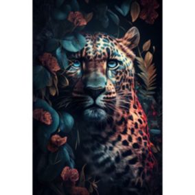 Tableau sur toile guépard 45x65 cm Fabriqué en France