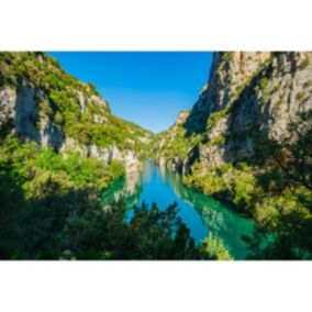 Tableau sur toile hauteur gorges du verdon 30x45 cm - Fabriqué en France