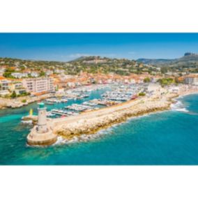 Tableau sur toile jetée de cassis 45x65 cm - Fabriqué en France