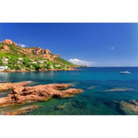 Tableau sur toile l'esterel de jour 45x65 cm - Fabriqué en France