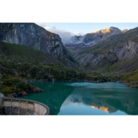 Tableau sur toile lac des gloriettes 65x97 cm - Fabriqué en France