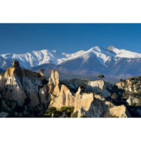 Tableau sur toile le canigou 65x97 cm - Fabriqué en France