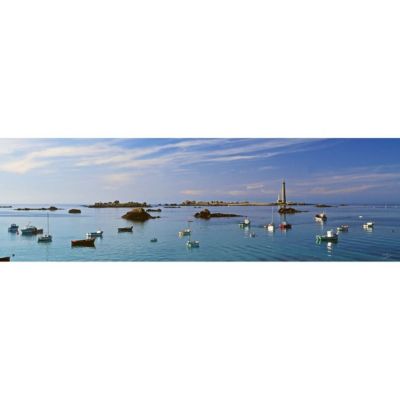 Tableau sur toile île vierge 30x97 cm Fabriqué en France