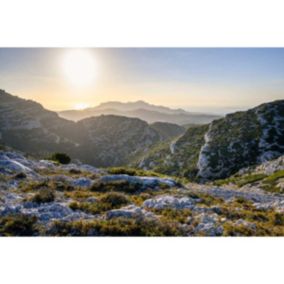 Tableau sur toile massif calanque 45x65 cm - Fabriqué en France