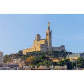 Tableau sur toile notre-dame de la garde marseille 65x97 cm - Fabriqué en France