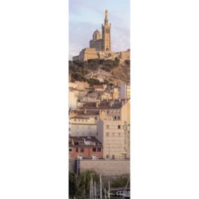 Tableau sur toile notre-dame de marseille 30x97 cm - Fabriqué en France