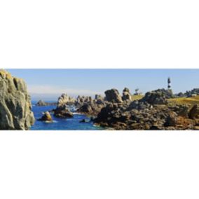 Tableau sur toile ouessant bret 30x97 cm - Fabriqué en France