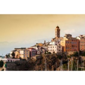 Tableau sur toile paysage bastia 45x65 cm - Fabriqué en France