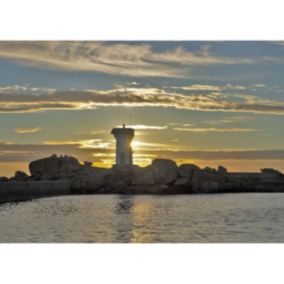 Tableau sur toile phare trévignon 45x65 cm - Fabriqué en France