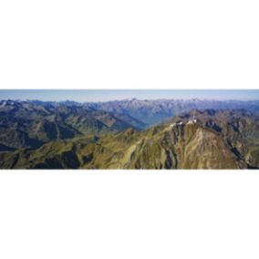 Tableau sur toile pic du midi en été 30x97 cm - Fabriqué en France