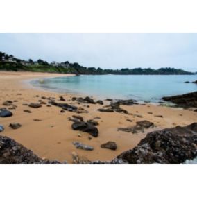 Tableau sur toile plage de la fourberie 45x65 cm - Fabriqué en France