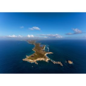 Tableau sur toile pointe châteaux vue ciel guadeloupe 100x140 cm - Fabriqué en France