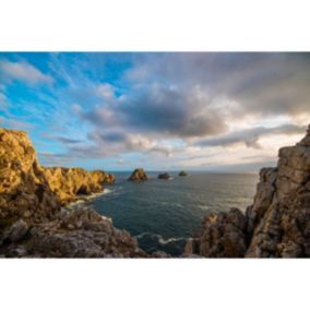 Tableau sur toile presqu'île du crozon 65x97 cm - Fabriqué en France