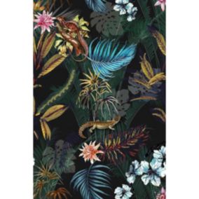 Tableau sur verre synthétique plantes vintage 65x97 cm Fabriqué en France