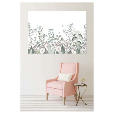 Tableau toile en kit COULEURS DOUCES 180 x 130 cm - Toile textile sans PVC, Made in France par Scenolia