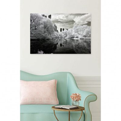 Tableau toile XXL en kit Central Park Nb 90 x 60 cm - Toile textile ...
