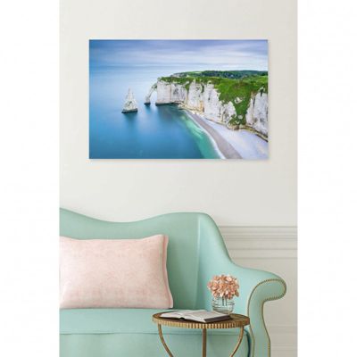 Tableau toile XXL en kit Etretat 90 x 60 cm - Toile textile sans PVC