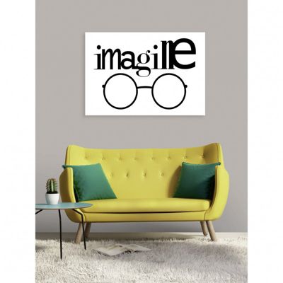 Tableau toile XXL en kit Imagine 130 x 90 cm - Toile textile sans PVC