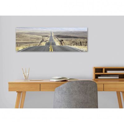 Tableau toile XXL en kit Redemption Road 90 x 30 cm - Toile textile ...