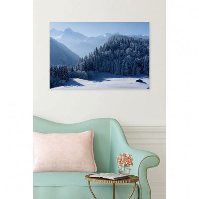 Tableau toile XXL en kit Samoëns 90 x 60 cm - Toile textile sans PVC