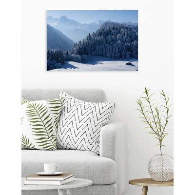 Tableau toile XXL en kit Samoëns 90 x 60 cm - Toile textile sans PVC