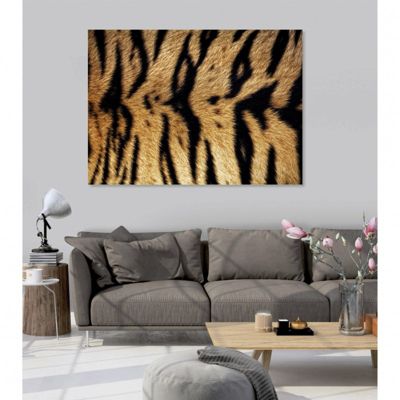 Tableau toile XXL en kit Tigre Du Bengale 180 x 130 cm - Toile textile sans PVC