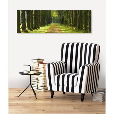 Tableau toile XXL en kit Un Dimanche À La Campagne 130 x 40 cm - Toile textile sans PVC