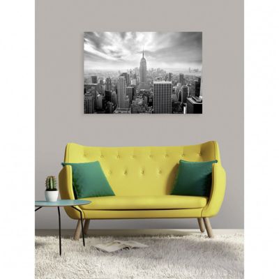 Tableau verre acrylique Nyc Nb 130 x 90 cm - Décoration murale photo pour la maison