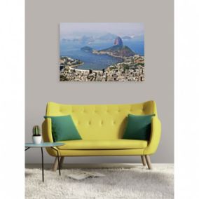 Tableau verre acrylique Rio De Janeiro 130 x 90 cm - Décoration murale photo pour la maison
