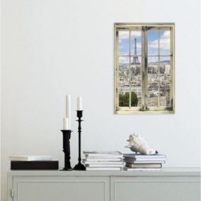 Tableau verre acrylique Un Regard Sur Paris 40 x 60 cm - Décoration murale photo pour la maison
