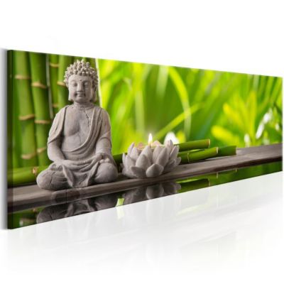 Tableau Zen Buddha: Meditation 120x40 cm