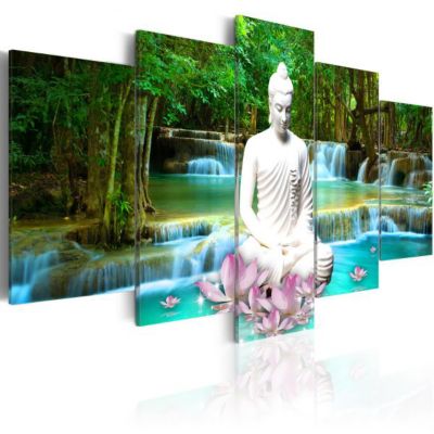 Tableau Zen Zen Waterfall 100x50 cm