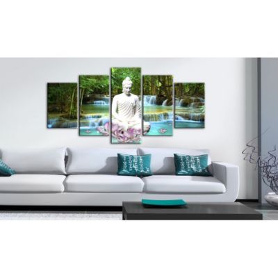 Tableau Zen Zen Waterfall 100x50 cm