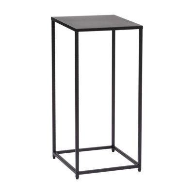 Tables gigognes, métal, noir, L.30/L.34 cm, Atmosphera Gota