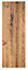 Tablette 3-plis en vieux bois marron 60 x 125 cm, ép.19 mm