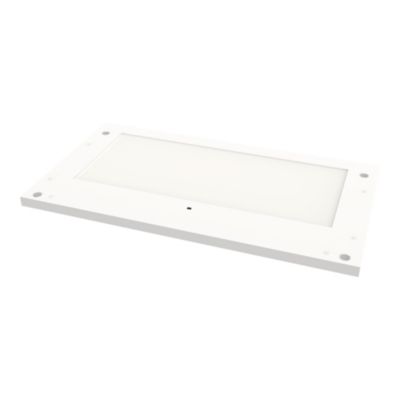 Tablette avec LED integrées de dessous de meuble haut GoodHome Caraway blanc l. 56,4 cm x L. 31,9 cm x H. 18,2 mm