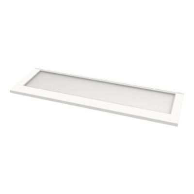 Tablette avec LED integrées de dessous de meuble haut GoodHome Caraway blanc l. 96,4 cm x L. 31,9 cm x H. 18,2 mm