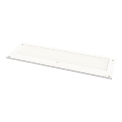 Tablette avec LED integrées de dessous de meuble haut GoodHome Caraway blanc l. 96,4 cm x L. 31,9 cm x H. 18,2 mm