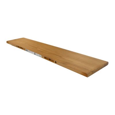 Tablette Bois Teck Huilé Rectangle - Etagère Murale - 18x180x900mm - Etagère de Bureau, Cuisine, Salle de bain, Salon