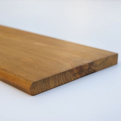 Tablette Bois Teck Huilé Rectangle - Etagère Murale - 18x180x900mm - Etagère de Bureau, Cuisine, Salle de bain, Salon