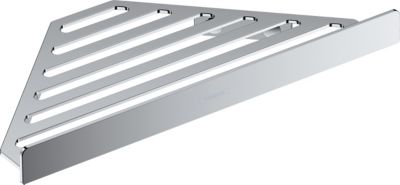 Tablette d'angle murale pour douche chrome, Hansgrohe AddStoris