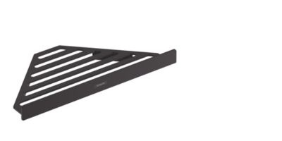 Tablette d'angle murale pour douche noir, Hansgrohe AddStoris