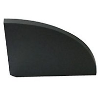 Tablette d'angle noire Form Lima 25 cm