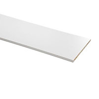 Tablette décor blanc 30 x 200 cm, ép.1,6 cm