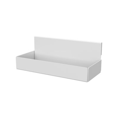 Tablette en métal GoodHome Muromi blanche pour sèche-serviettes