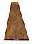 Tablette en pin rustique caramel 30 x 200 cm, ép. 1,8cm