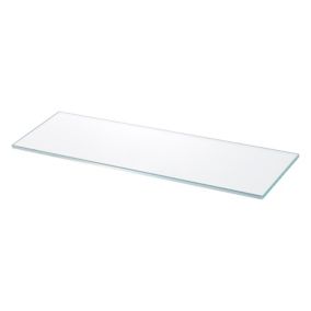 Tablette en verre amovible l.27,5xP.11cm, pour meuble Imandra 100cm