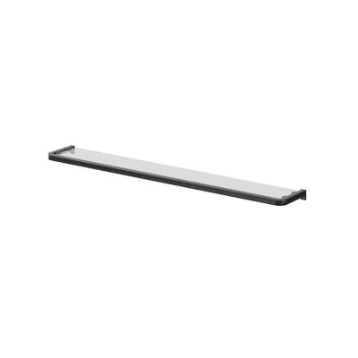 Tablette en verre noir GoodHome Elland 60 cm