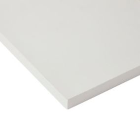 Tablette mélaminé blanc 30 x 120 cm, ép.1,8 cm